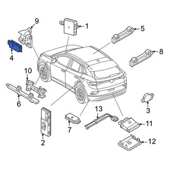 Audi OE - Rear Keyless Entry Antenna