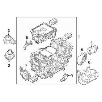 Audi OE - Electrical Components (Drive Motor, Front), (AWD)