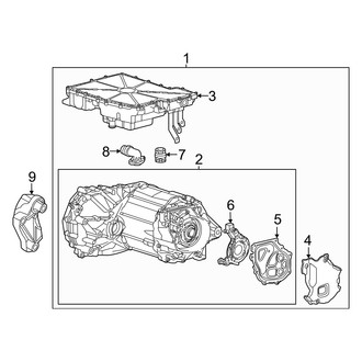 Audi OE - Rear Drive Motor