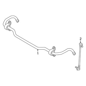 Audi OE - Front Suspension - Stabilizer Bar & Components (RWD)