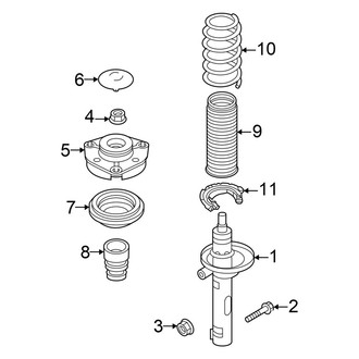 Audi OE - Front Suspension - Struts & Components (AWD)