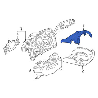 Audi OE - Upper Steering Column Cover