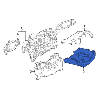 Audi OE - Lower Steering Column Cover