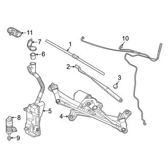Audi OE - Windshield - Wiper & Washer Components