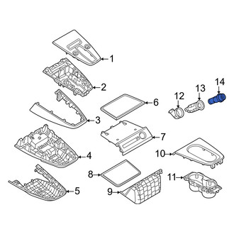 Audi OE - Front Cigarette Lighter Element