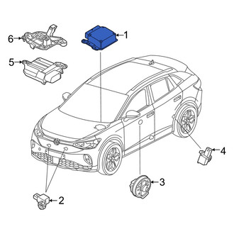 Audi OE - Air Bag Control Module