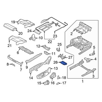Audi OE - Front Left Seat Heater Control Module