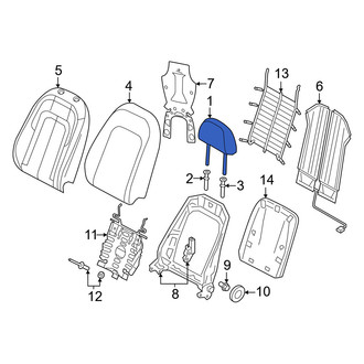 Audi OE - Front Left Headrest