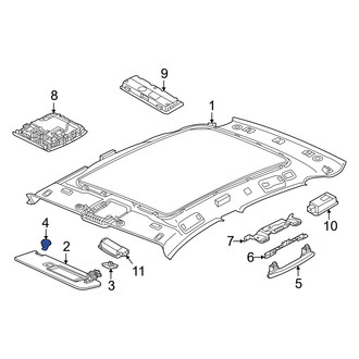 Audi OE - Sun Visor Holder
