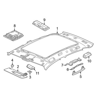 Audi OE - Roof - Interior Trim
