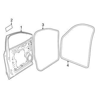 Audi OE - Front Door - Door & Components