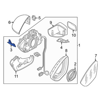 Audi OE - Front Right Turn Signal Light Assembly