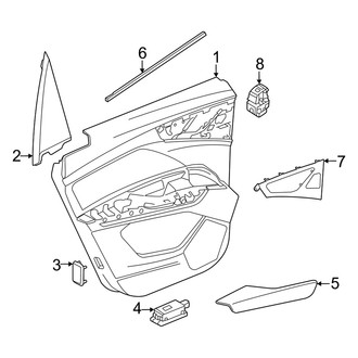 Audi OE - Rear Door - Interior Trim