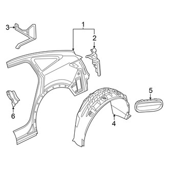 Audi OE - Quarter Panel & Components (Premium / Premium Plus / Prestige)