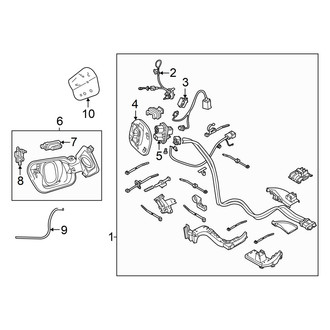 Audi OE - Quarter Panel - Electrical Components (Charge Port & Components, from 10/30/2023), (Premium / Premium Plus)