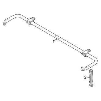 Audi OE - Rear Suspension - Stabilizer Bar & Components