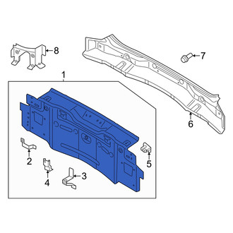 Audi OE - Rear Rear Body Panel