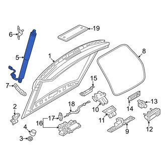 Audi OE - Rear Liftgate Lift Support