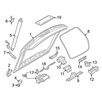 Audi OE - Lift Gate - Gate & Hardware (Premium / Premium Plus)