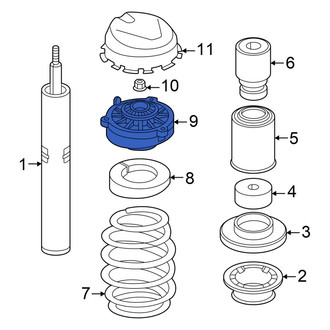 Audi OE - Front Suspension Strut Mount