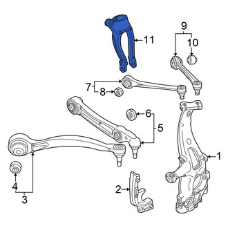 Audi OE - Front Left Suspension Strut Fork