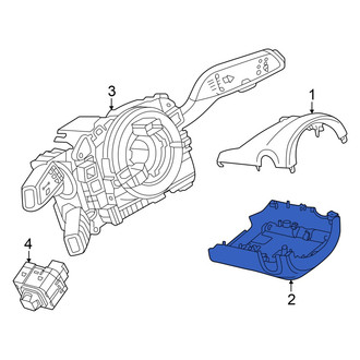 Audi OE - Front Lower Steering Column Cover