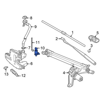Audi OE - Back Glass Washer Pump