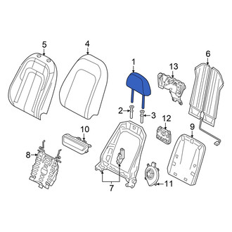 Audi OE - Front Left Headrest