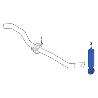 Audi OE - Rear Suspension Stabilizer Bar Link
