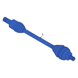 Audi OE - Rear CV Axle Assembly