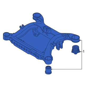 Audi OE - Rear Suspension Subframe Crossmember