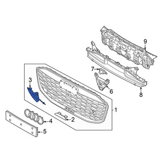 Audi OE - Rear Tow Eye Cap