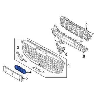Audi OE - Front Grille Emblem