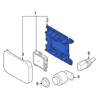 Audi OE - Front Cruise Control Distance Sensor
