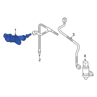Audi OE - Front Left Headlight Washer Nozzle