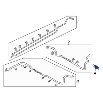 Audi OE - Engine Coolant Pipe Bracket