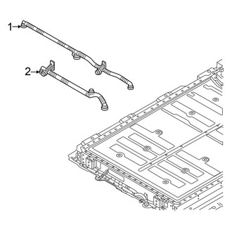 Audi OE - Cooling - Hoses & Lines (High Voltage, Battery Housing)