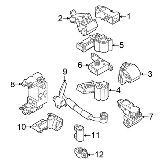 Audi OE - Air Conditioner & Heater - Compressor (Valves and Components)