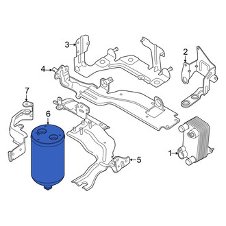 Audi OE - A/C Accumulator