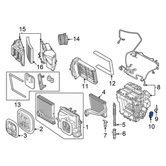 Audi OE - HVAC Air Inlet Door Actuator