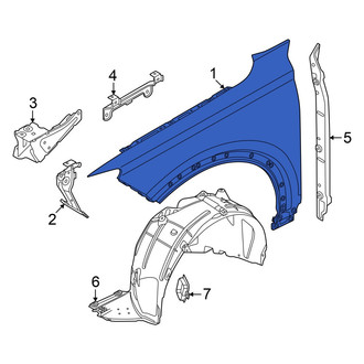 Audi OE - Front Left Fender