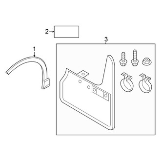 Audi OE - Fender - Exterior Trim