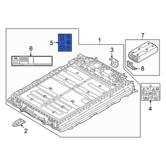 Audi OE - Hybrid High Voltage Information Label