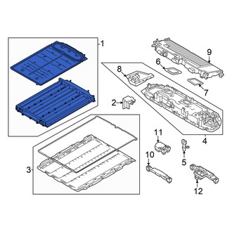 Audi OE - Drive Motor Battery Compartment