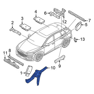 Audi OE - Front Left Keyless Entry Antenna Bracket