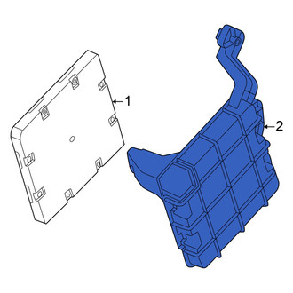 Audi OE - HVAC Control Module Bracket