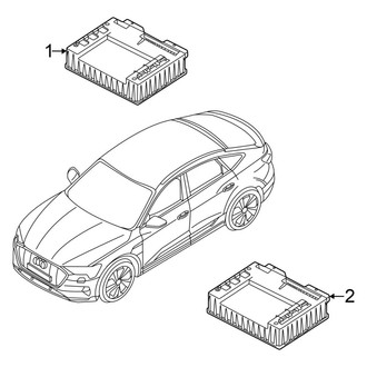 Audi OE - Electrical Components (Charging Door and Charging Socket)