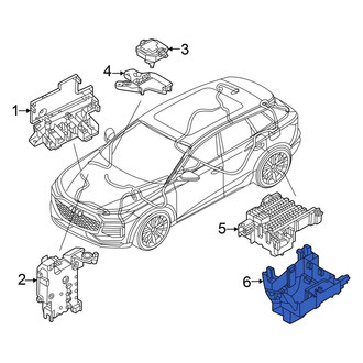 Audi OE - Fuse and Relay Center Bracket