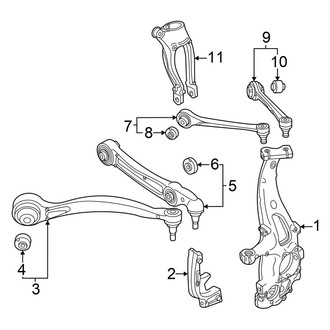 Audi OE - Front Suspension - Suspension Components (RWD)