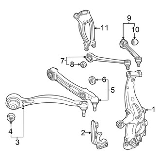 Audi OE - Front Suspension - Suspension Components